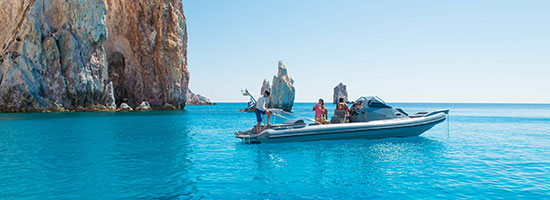 sea excursions at Cyclades islands